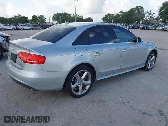 2012 Audi A4 Premium Plus with VIN WAUFFAFL1CA112432, listed as a IAAI auction lot 42452587 with 103,234 mi miles and . Bid and sale history available at DreamBid. Image 4.