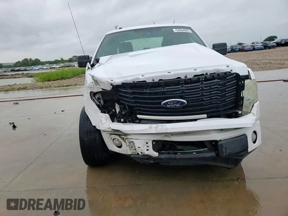 2014 Ford F-150 XL with VIN 1FTFX1CF0EKF20982, listed as a Copart auction lot 54354955 with 137,093 mi miles and Salvage Title. Bid and sale history available at DreamBid. Image 13.