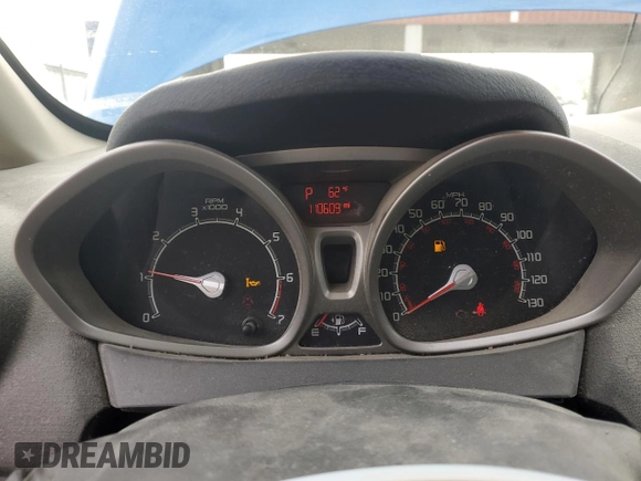 2011 Ford Fiesta SE with VIN 3FADP4BJ0BM176126, listed as a Copart auction lot 54799205 with 110,609 mi miles and Clean Title. Bid and sale history available at DreamBid. Image 9.