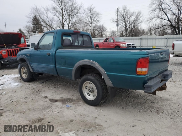 1994 Ford Ranger with VIN 1FTCR11A2RUD35590, listed as a Copart auction lot 42224575 with 61,095 mi miles and Salvage Title. Bid and sale history available at DreamBid. Image 2.