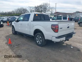 2012 Ford F-150 XL with VIN 1FTFW1CF6CFC75369, listed as a IAAI auction lot 41853650 with 238,456 mi miles. Bid and sale history available at carsss.com. Image 3.
