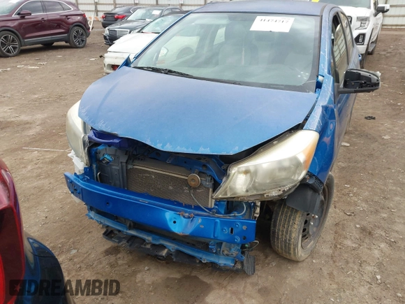 2013 Toyota Yaris L with VIN JTDKTUD37DD544926, listed as a IAAI auction lot 41474717 with 1 mi miles. Bid and sale history available at carsss.com. Image 6.