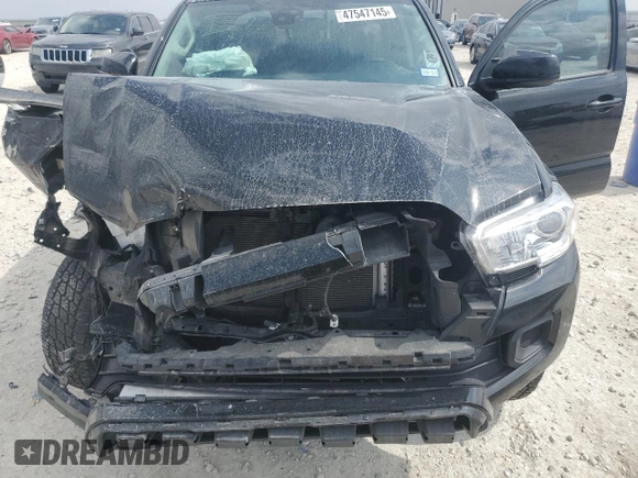2023 Toyota Tacoma 4WD SR with VIN 3TMCZ5AN0PM636872, listed as a Copart auction lot 47547145 with 16,539 mi miles and Salvage Title. Bid and sale history available at carsss.com. Image 11.
