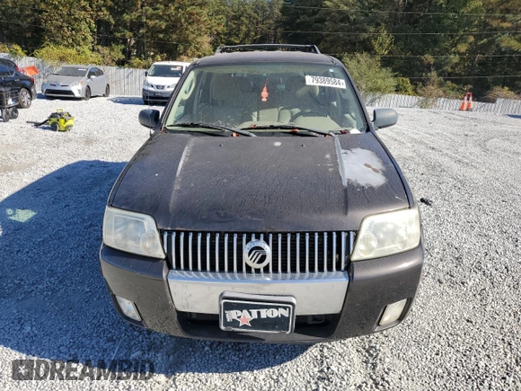 2006 Mercury Mariner Convenience z VIN 4M2YU56Z06KJ00794, wystawiony jako Copart lot #79389584 z przebiegiem 211 103 mil mil oraz Szkoda całkowita • Salvage title. Historia ofert i sprzedaży dostępna na DreamBid. Obrazek 5.