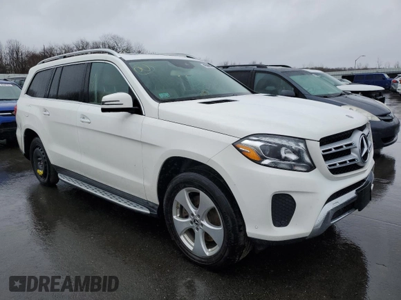 2019 Mercedes-Benz GLS 450 with VIN 4JGDF6EE6KB219247, listed as a Copart auction lot 45966534 with 59,464 mi miles and . Bid and sale history available at DreamBid. Image 4.
