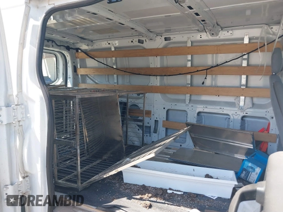 2015 Ford Transit Cargo with VIN 1FTNR1ZM5FKA66483, listed as a IAAI auction lot 39363805 with 43,538 mi miles and . Bid and sale history available at DreamBid. Image 8.