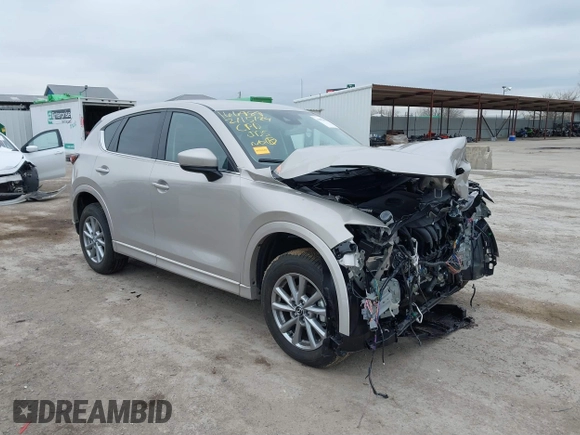 2024 Mazda CX-5 S Select with VIN JM3KFBBL7R0454695, listed as a IAAI auction lot 41632878 with Not Provided miles and . Bid and sale history available at carsss.com. Image 1.