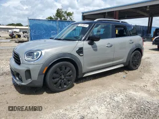 2021 MINI Countryman Oxford Edition with VIN WMZ23BR08M3M79321, listed as a Copart auction lot 70573014 with 49,718 mi miles and Non Repairable. Bid and sale history available at carsss.com. Image 1.