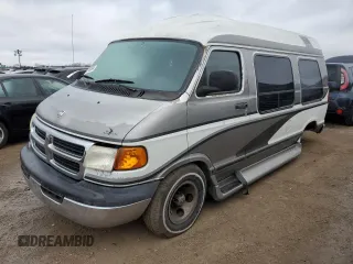 2002 Dodge Cargo Conversion with VIN 2B6HB11Y32K142548, listed as a Copart auction lot 87450504 with Not Provided miles and Salvage Title. Bid and sale history available at carsss.com. Image 1.