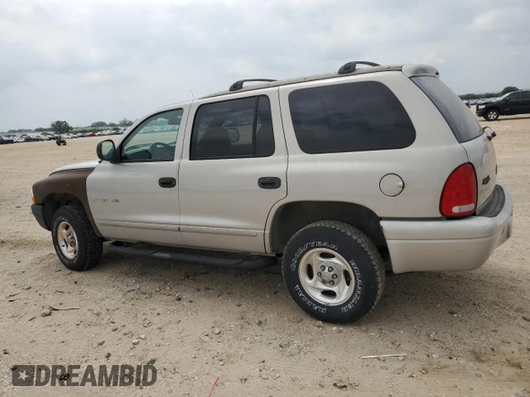 1998 Dodge Durango with VIN 1B4HS28Y8WF137385, listed as a Copart auction lot 55100205 with 170,456 mi miles and Clean Title. Bid and sale history available at DreamBid. Image 2.