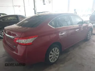 2014 Nissan Sentra SV with VIN 3N1AB7AP7EL653005, listed as a IAAI auction lot 42530708 with 164,017 mi miles and . Bid and sale history available at DreamBid. Image 4.