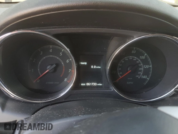 2015 Mitsubishi Outlander GT with VIN 4A4AP4AW0FE039332, listed as a Copart auction lot 54896985 with 61,733 mi miles and Salvage title. Bid and sale history available at DreamBid. Image 9.