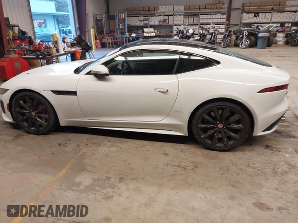2022 Jaguar F-Type R with VIN SAJD51FEXNCK78598, listed as a IAAI auction lot 41211097 with 12,120 mi miles and . Bid and sale history available at DreamBid. Image 14.