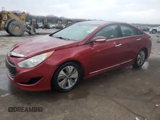 2013 Hyundai Sonata Hybrid with VIN KMHEC4A49DA081128, listed as a Copart auction lot 44517285 with 130,565 mi miles and Clean Title. Bid and sale history available at carsss.com. Image 1.
