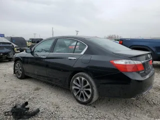 2015 Honda Accord Sedan Sport with VIN 1HGCR2F58FA101521, listed as a Copart auction lot 50740865 with 0 mi miles and Salvage Title. Bid and sale history available at carsss.com. Image 2.