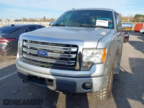 2011 Ford F-150 XL with VIN 1FTFW1EF9BFA24339, listed as a IAAI auction lot 41004651 with 153,078 mi miles and . Bid and sale history available at DreamBid. Image 12.