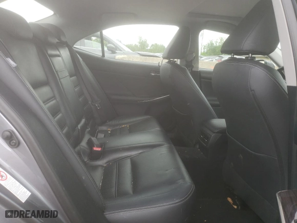 2014 Lexus IS 250 with VIN JTHCF1D20E5009108, listed as a Copart auction lot 58121994 with 78,346 mi miles and Clean Title. Bid and sale history available at carsss.com. Image 10.