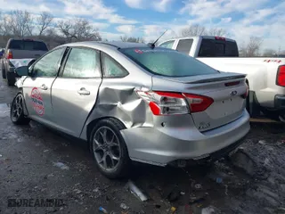 2014 Ford Focus SE with VIN 1FADP3F26EL341244, listed as a IAAI auction lot 41443905 with 1 mi miles. Bid and sale history available at carsss.com. Image 3.