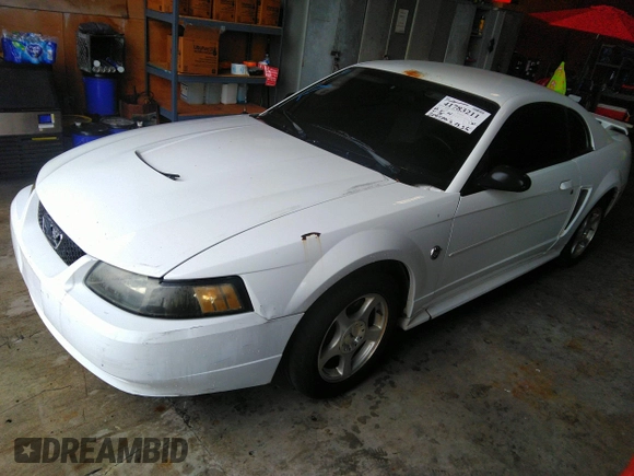 2004 Ford Mustang Standard with VIN 1FAFP40604F229241, listed as a IAAI auction lot 41783211 with 203,593 mi miles. Bid and sale history available at carsss.com. Image 2.