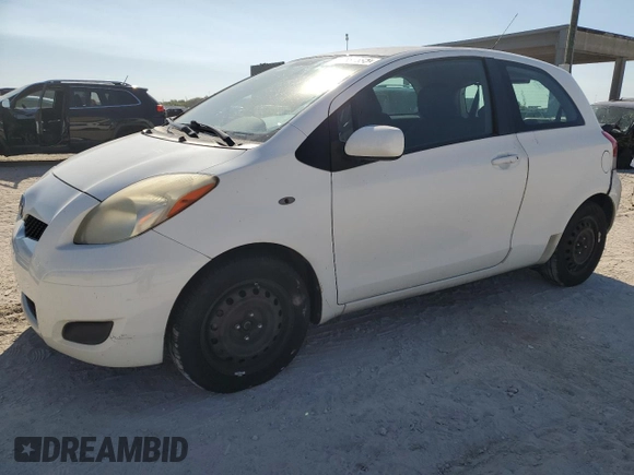 2010 Toyota Yaris with VIN JTDJT4K37A5290168, listed as a Copart auction lot 49531395 with 172,525 mi miles and Clean Title. Bid and sale history available at carsss.com. Image 1.