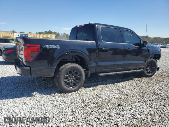 2024 Ford F-150 XLT with VIN 1FTFW3L55RKF60213, listed as a Copart auction lot 50526705 with 829 mi miles and Salvage Title. Bid and sale history available at carsss.com. Image 3.