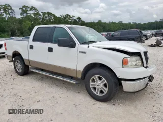 2006 Ford F-150 XLT with VIN 1FTRW12W76KD38036, listed as a Copart auction lot 63437925 with 299,214 mi miles and Salvage title. Bid and sale history available at DreamBid. Image 4.