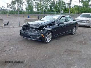 2012 Mercedes-Benz C 250 Sport with VIN WDDGF4HB7CA616115, listed as a IAAI auction lot 42508748 with 104,348 mi miles and . Bid and sale history available at DreamBid. Image 2.
