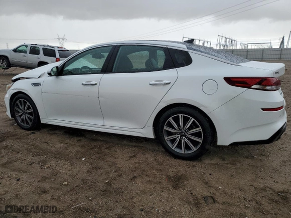2019 Kia Optima EX with VIN 5XXGU4L13KG333132, listed as a Copart auction lot 47991725 with 93,769 mi miles and Salvage Title. Bid and sale history available at carsss.com. Image 2.