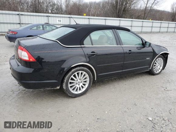 2008 Mercury Milan Premier with VIN 3MEHM08Z18R610722, listed as a Copart auction lot 44906715 with 105,729 mi miles and Salvage Title. Bid and sale history available at carsss.com. Image 3.