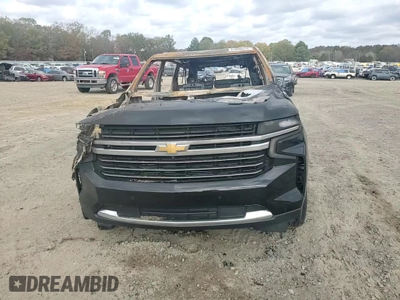 2023 Chevrolet Suburban LT z VIN 1GNSKCKD4PR201563, wystawiony jako Copart lot #81690654 z przebiegiem Nie podano mil oraz Szkoda całkowita • Salvage title. Historia ofert i sprzedaży dostępna na DreamBid. Obrazek 11.