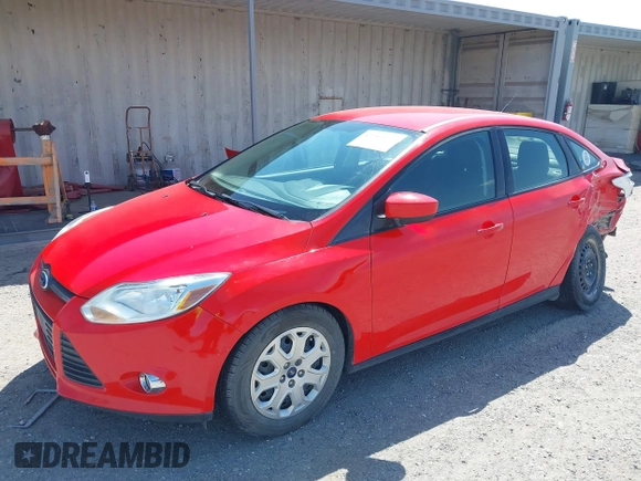 2012 Ford Focus SE with VIN 1FAHP3F25CL244115, listed as a IAAI auction lot 42063181 with 140,989 mi miles and . Bid and sale history available at carsss.com. Image 18.