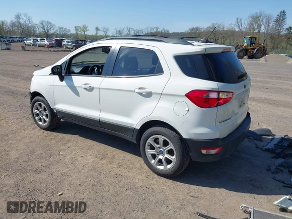 2018 Ford EcoSport SE with VIN MAJ3P1TE0JC222498, listed as a IAAI auction lot 42081287 with 111,414 mi miles. Bid and sale history available at carsss.com. Image 3.