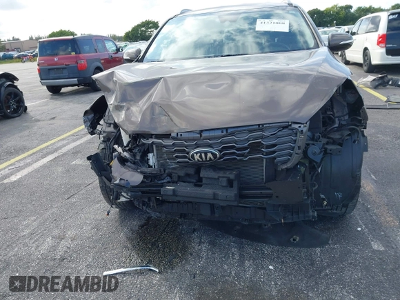 2019 Kia Sorento EX Sport V6 with VIN 5XYPH4A56KG525795, listed as a IAAI auction lot 41321008 with 66,583 mi miles. Bid and sale history available at carsss.com. Image 6.