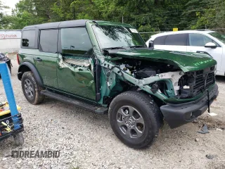 2024 Ford Bronco Big Bend with VIN 1FMDE7BH3RLB41134, listed as a Copart auction lot 61553545 with 3,024 mi miles and Salvage title. Bid and sale history available at DreamBid. Image 4.