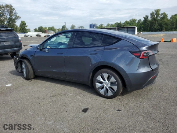 2023 Tesla Model Y Long Range with VIN 7SAYGDEE0PF921935, listed as a Copart auction lot 67951934 with 26,919 mi miles and Salvage Title. Bid and sale history available at carsss.com. Image 2.