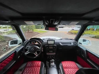 2014 Mercedes-Benz G-Class G 63 AMG with VIN WDCYC7DF7EX216261, listed as a Copart auction lot 54268185 with 116,136 mi miles and Clean Title. Bid and sale history available at carsss.com. Image 9.