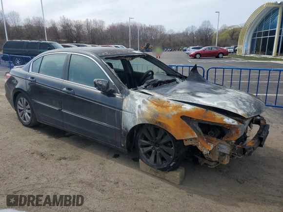 2012 Honda Accord EX with VIN 1HGCP2F74CA028182, listed as a Copart auction lot 51917605 with Not provided miles and Clean title. Bid and sale history available at DreamBid. Image 4.