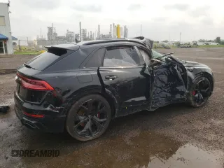 2022 Audi RS Q8 z VIN WU1ARBF18ND026936, wystawiony jako Copart lot #59860813 z przebiegiem 15 294 mil mil oraz . Historia ofert i sprzedaży dostępna na DreamBid. Obrazek 3.