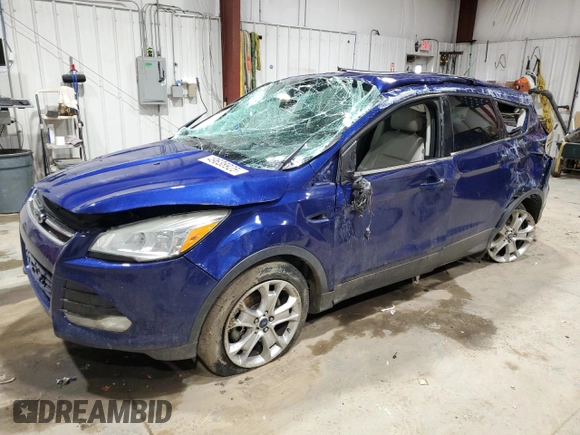 2013 Ford Escape SEL with VIN 1FMCU9H97DUD57601, listed as a Copart auction lot 49638925 with 105,127 mi miles and Salvage title. Bid and sale history available at DreamBid. Image 1.