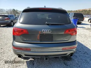 2015 Audi Q7 3.0T S line Prestige with VIN WA1DGAFE0FD012991, listed as a Copart auction lot 46693545 with 154,427 mi miles and Salvage Title. Bid and sale history available at carsss.com. Image 6.