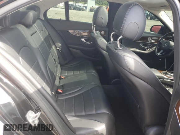2017 Mercedes-Benz C 300 with VIN 55SWF4KB6HU184659, listed as a Copart auction lot 54953315 with 61,337 mi miles and Salvage Title. Bid and sale history available at DreamBid. Image 10.