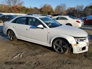 2017 Audi A4 Premium Plus with VIN WAUENAF40HN024950, listed as a Copart auction lot 81241694 with 60,797 mi miles and Clean Title. Bid and sale history available at carsss.com. Image 4.