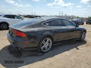 2014 Audi A7 Prestige with VIN WAU2GAFC7EN059839, listed as a Copart auction lot 63043225 with 66,632 mi miles and Salvage title. Bid and sale history available at DreamBid. Image 3.