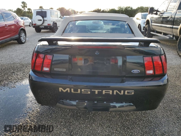 2004 Ford Mustang Deluxe with VIN 1FAFP44414F125267, listed as a Copart auction lot 74595714 with 0 mi miles and Salvage Title. Bid and sale history available at carsss.com. Image 6.