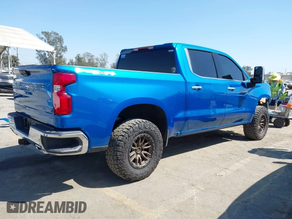 2024 Chevrolet Silverado 1500 LTZ with VIN 1GCUDGE8XRZ178648, listed as a IAAI auction lot 41993821 with 44,988 mi miles and . Bid and sale history available at DreamBid. Image 4.