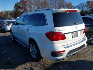 2016 Mercedes-Benz GL with VIN 4JGDF7DE6GA703049, listed as a IAAI auction lot 41063570 with 116,736 mi miles. Bid and sale history available at carsss.com. Image 3.