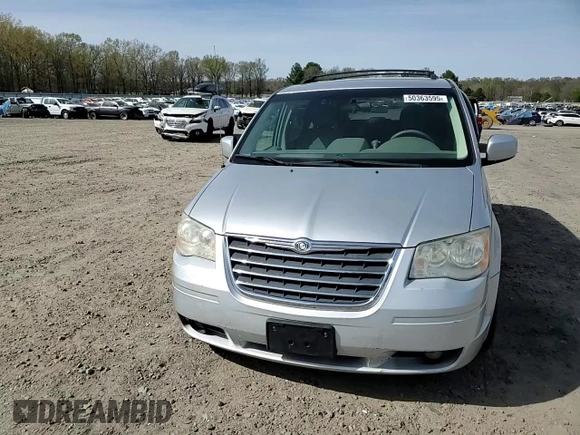 2010 Chrysler Town & Country Touring with VIN 2A4RR5D10AR424227, listed as a Copart auction lot 50363595 with 123,787 mi miles and Salvage Title. Bid and sale history available at carsss.com. Image 12.