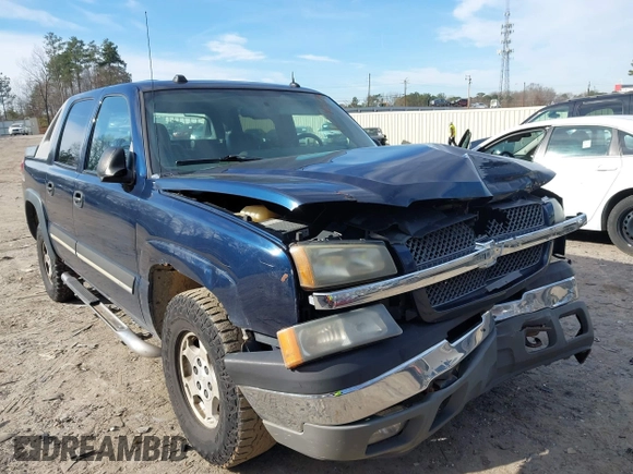 2004 Chevrolet Avalanche Z71 with VIN 3GNEK12TX4G337295, listed as a IAAI auction lot 41543250 with 153,195 mi miles and . Bid and sale history available at DreamBid. Image 1.