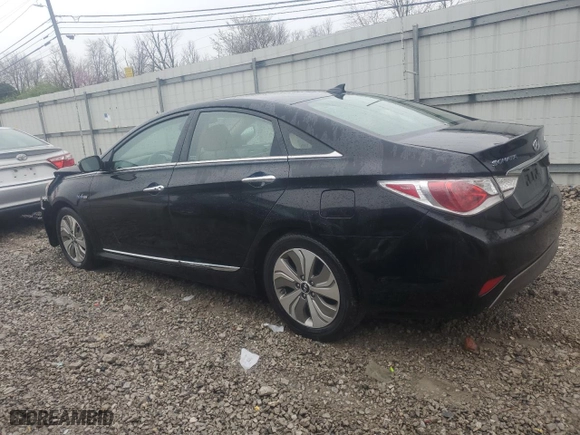 2013 Hyundai Sonata Hybrid with VIN KMHEC4A40DA089974, listed as a Copart auction lot 51865155 with 0 mi miles and Salvage Title. Bid and sale history available at carsss.com. Image 2.