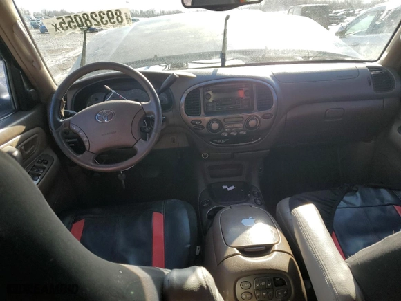 2004 Toyota Sequoia Limited with VIN 5TDZT38A74S236628, listed as a Copart auction lot 89328055 with 160,995 mi miles and Salvage Title. Bid and sale history available at carsss.com. Image 8.